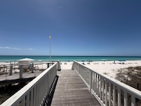 The beach during Spring Break! No crowds!