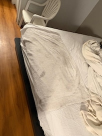 Supposedly fresh towel.