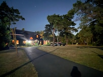 Night view on home