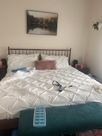 Our king bedroom