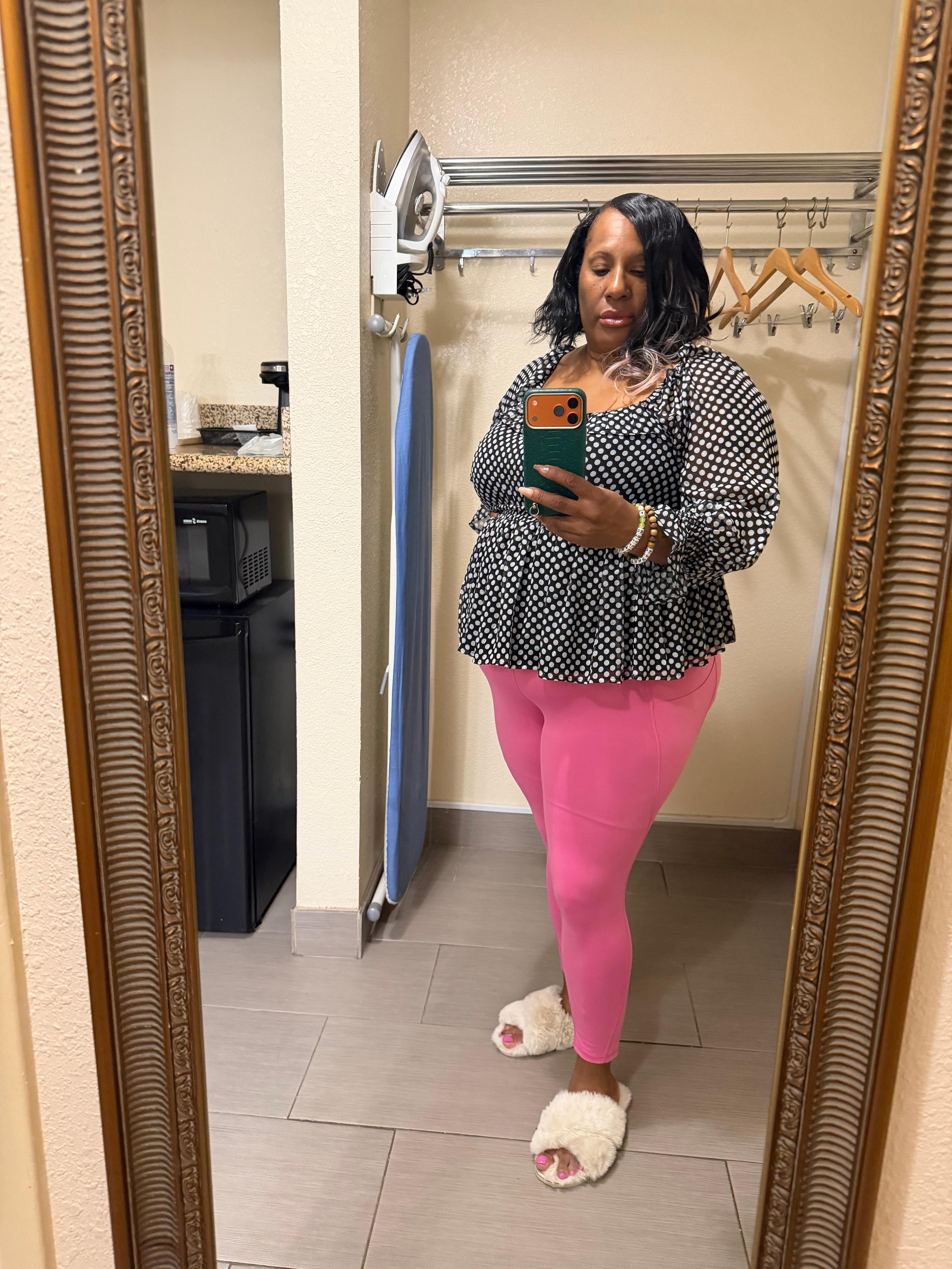 Even the closet was perfect. 