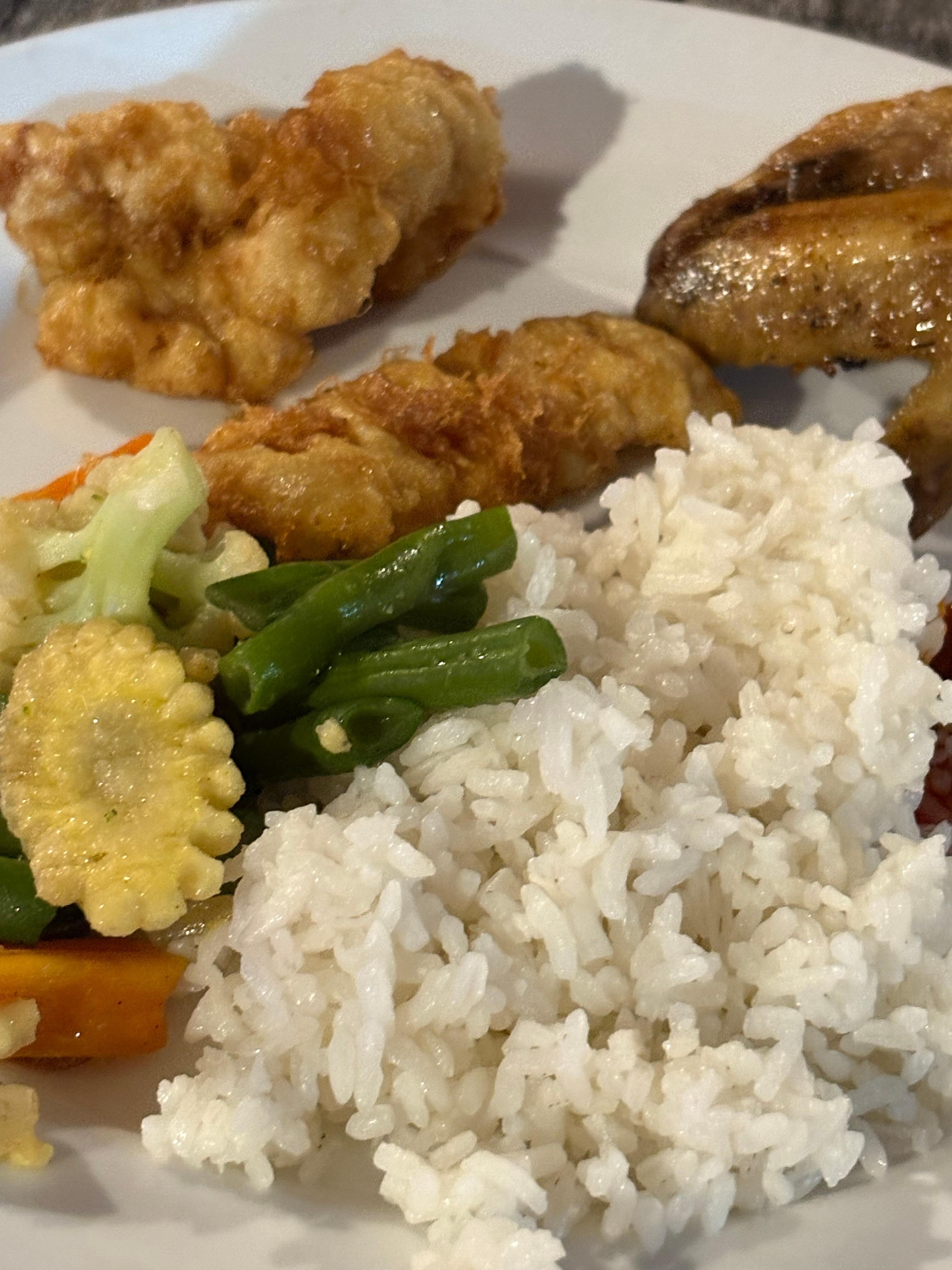 Buffet and grilled food from rooftop Bbq 