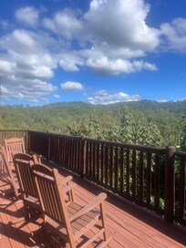 View from deck
