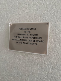 Paper thin walls, sheâs well aware and failed to disclose in listing about the noise issues.