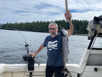 Salmon fishing with MacDougall Charter Adventures