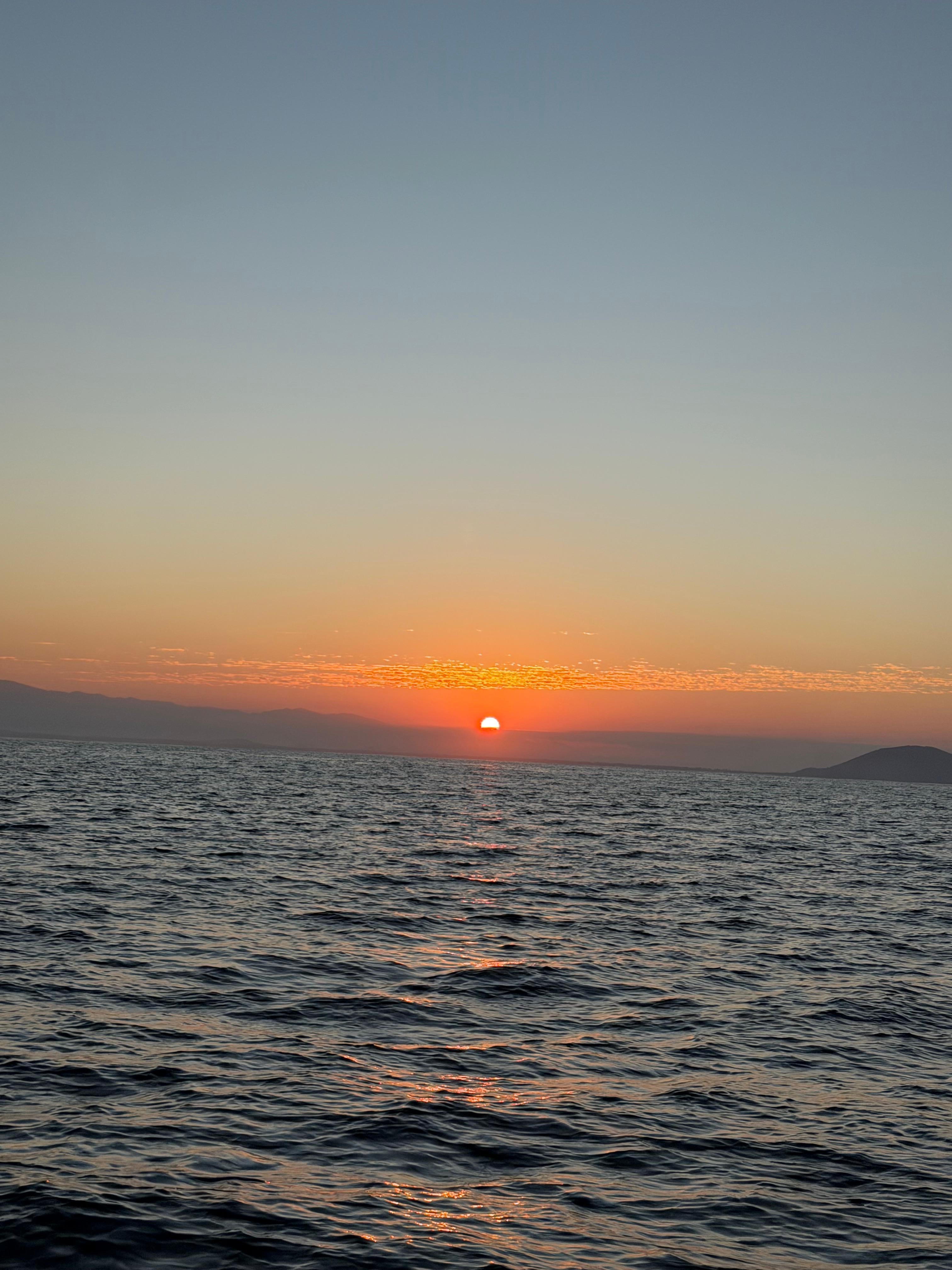 Sunrise while fishing
