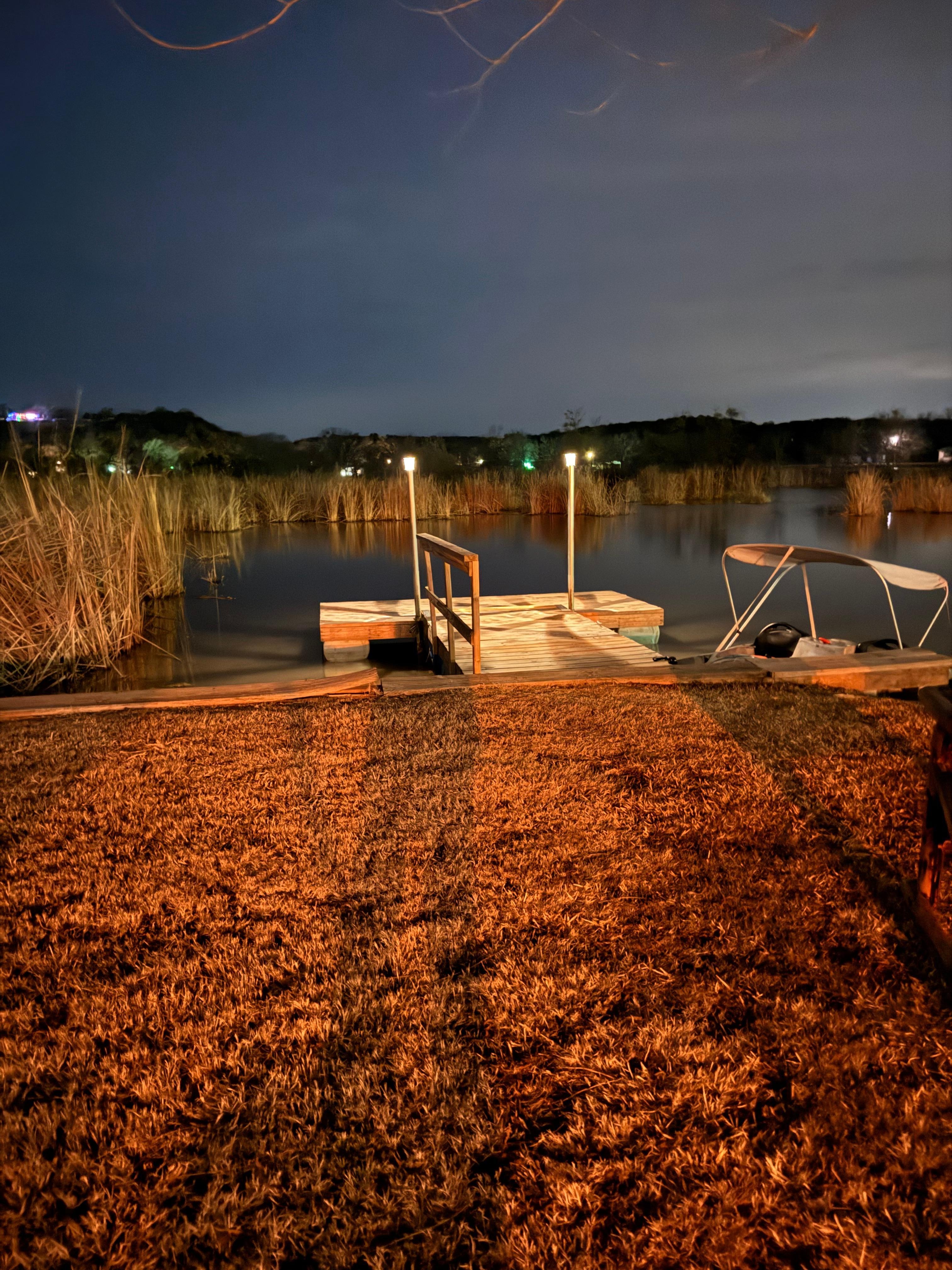 We arrived late but still enjoyed some fishing 😊