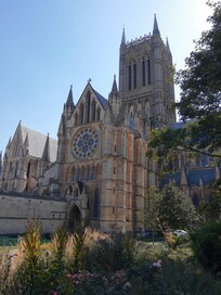 The cathedral nearby