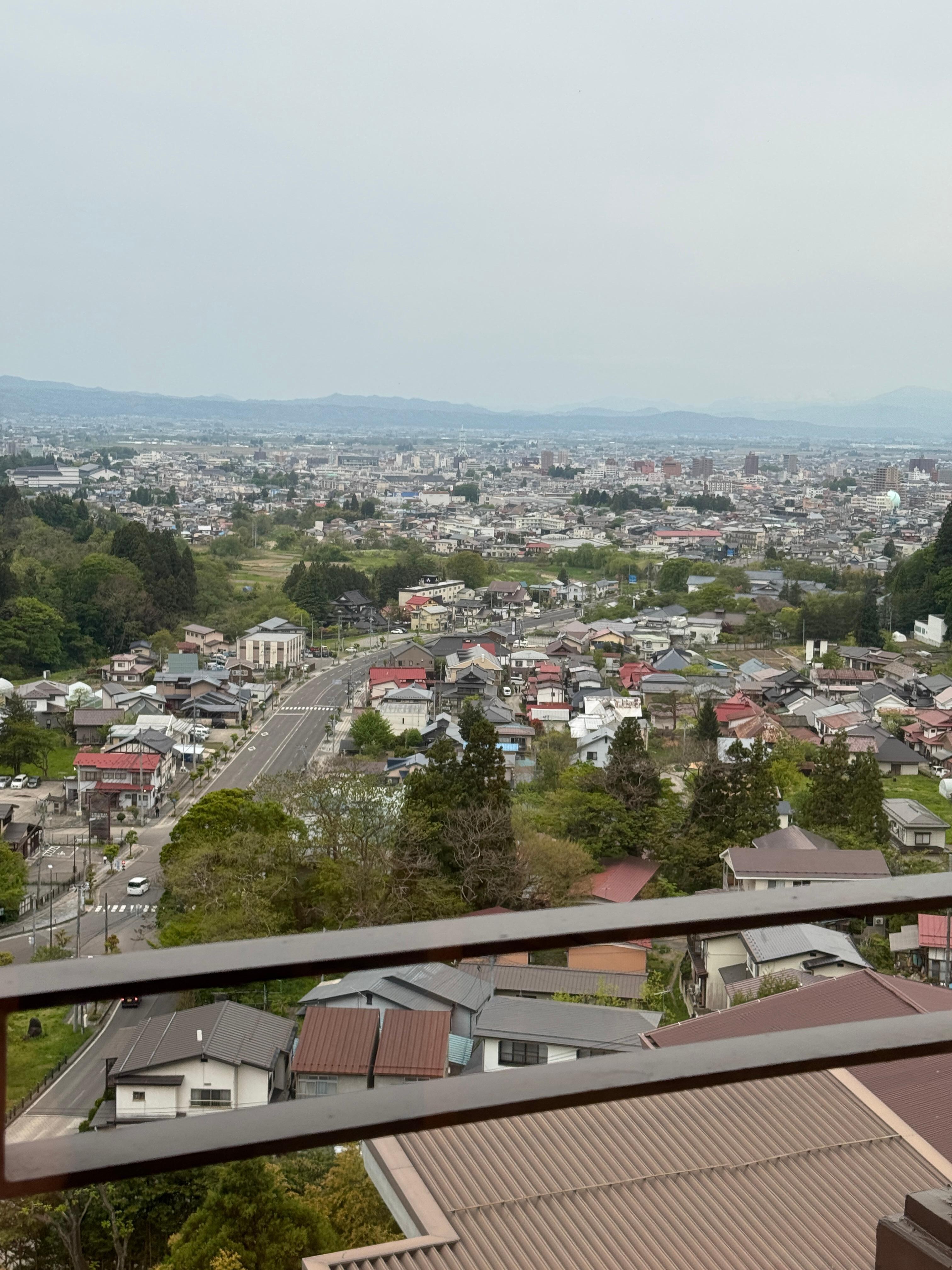 12階部屋からの眺め