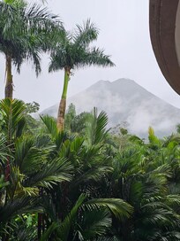 View on Arenal from our room