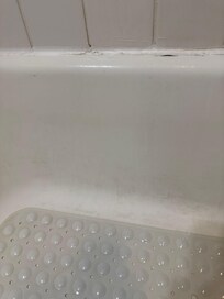 We did not use the tubs they were so grimy.