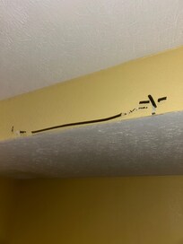 Pull out couch broken.