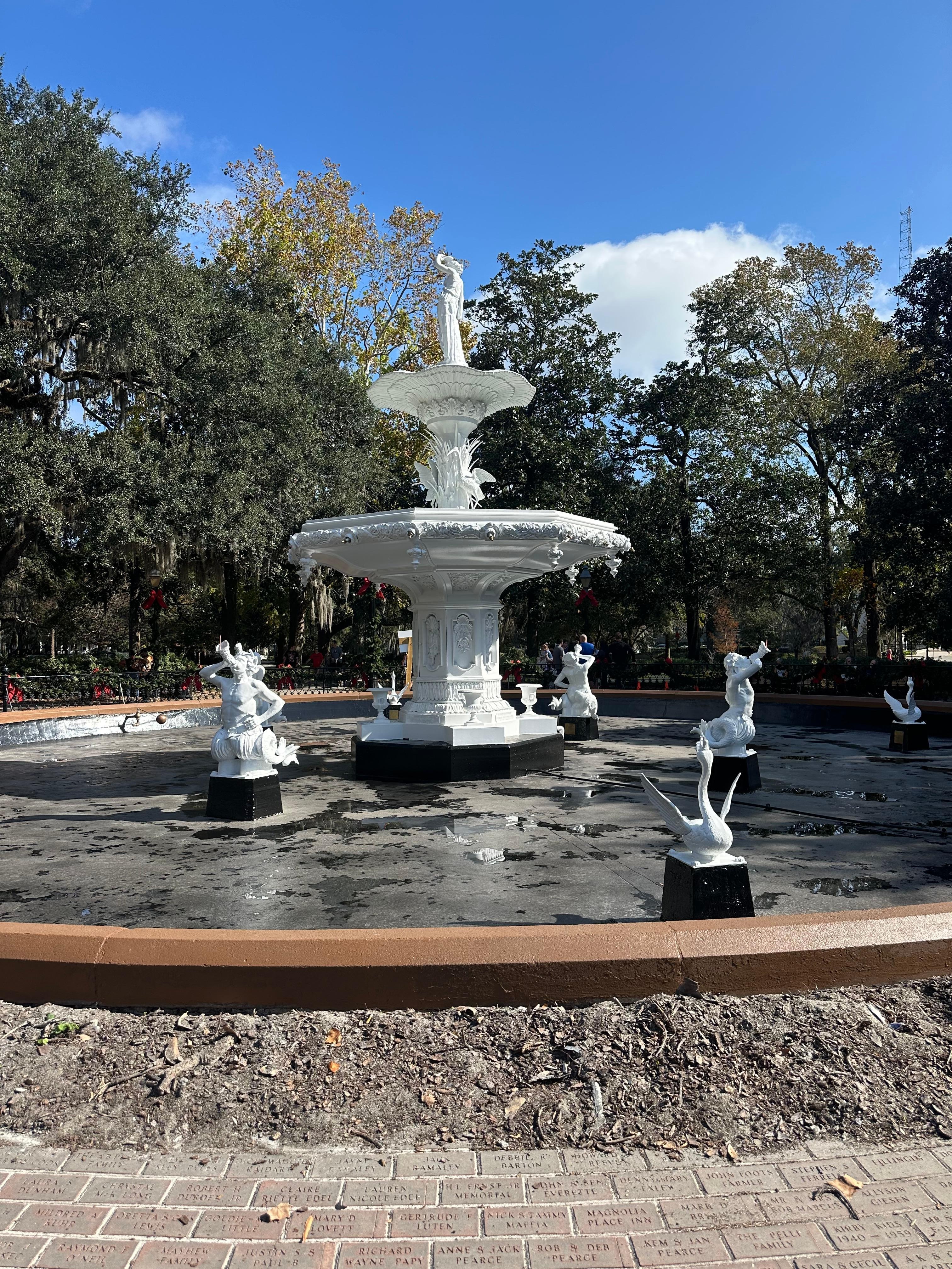 Forsyth Park fountain 