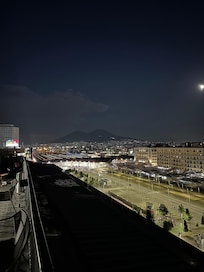 Vista do Rooftoop de noite