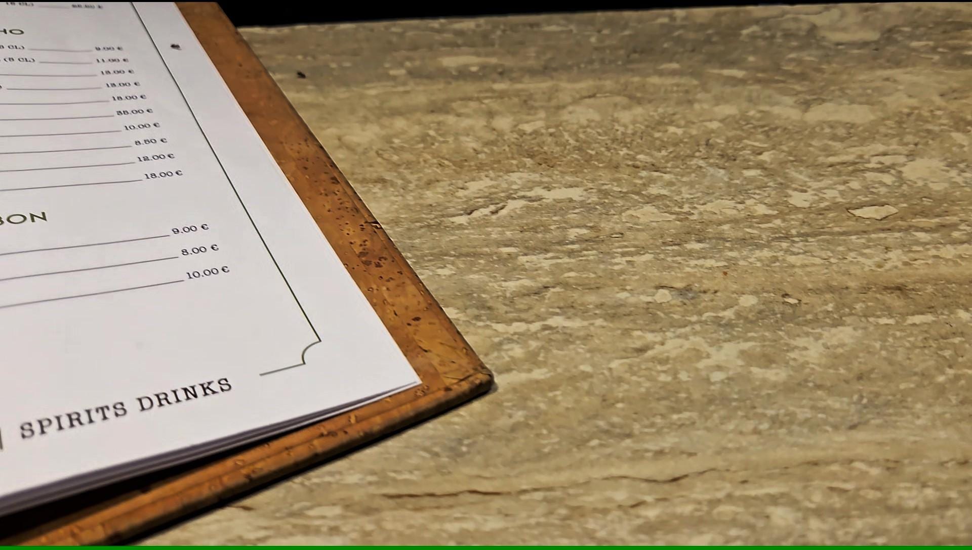 Ants all over the main bar on the 5th Floor