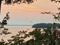 Sunset over Lake Champlain