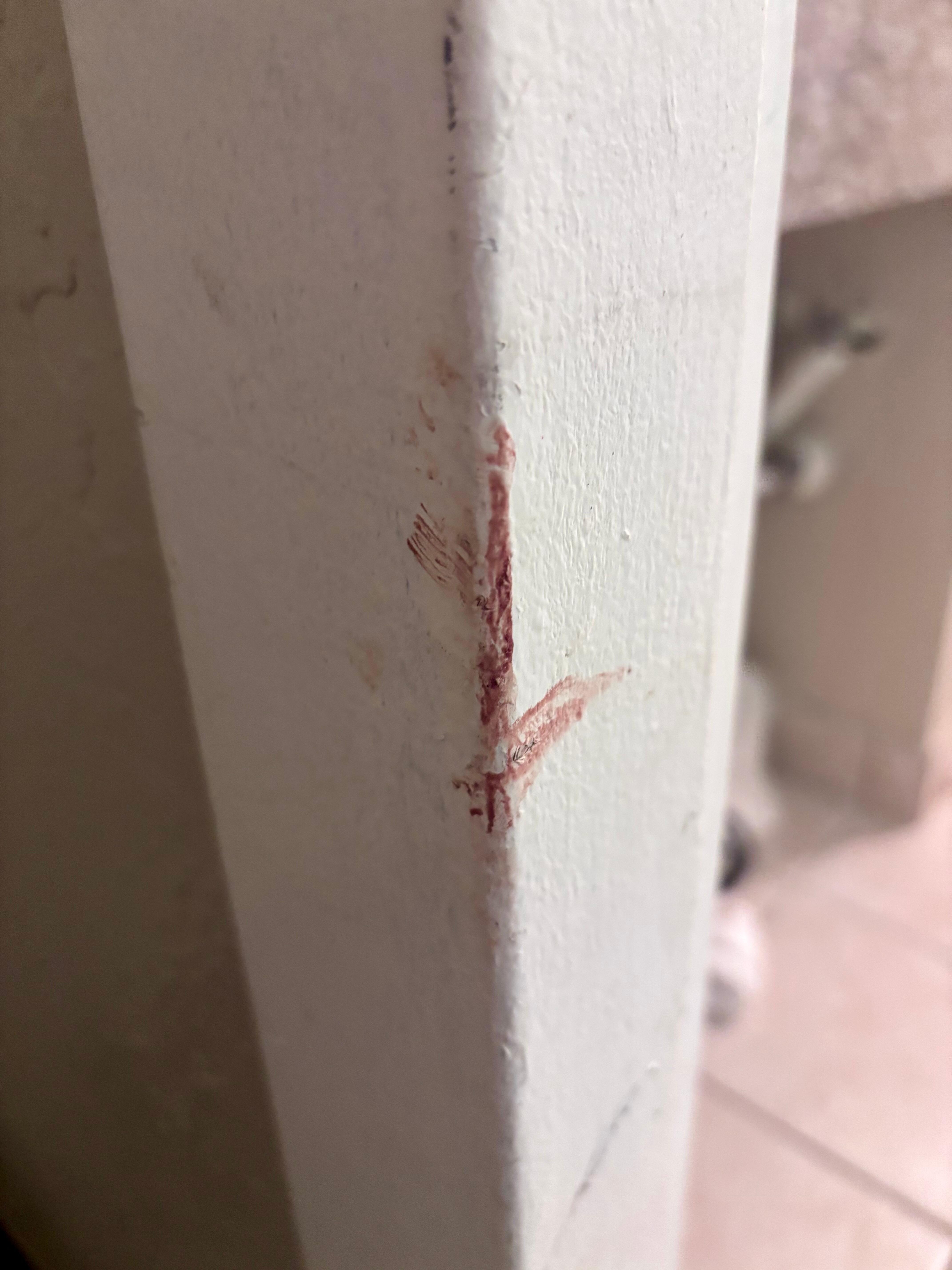 Not sure if this is blood or not