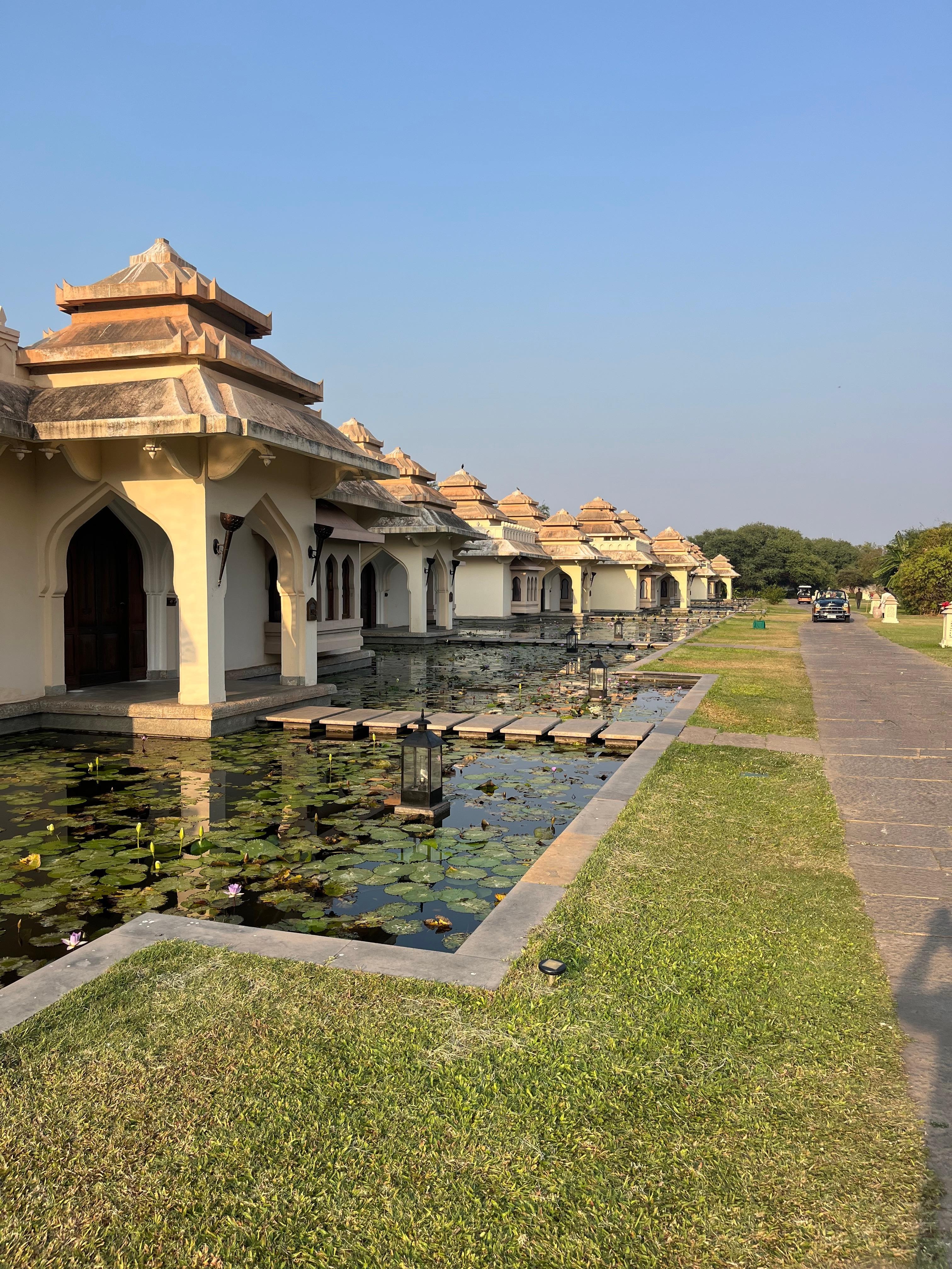 Apartments based on Hampi architecture 