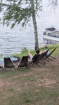 Great seating by the fire