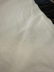 Blood stain on cover