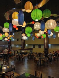 Impressive dining area