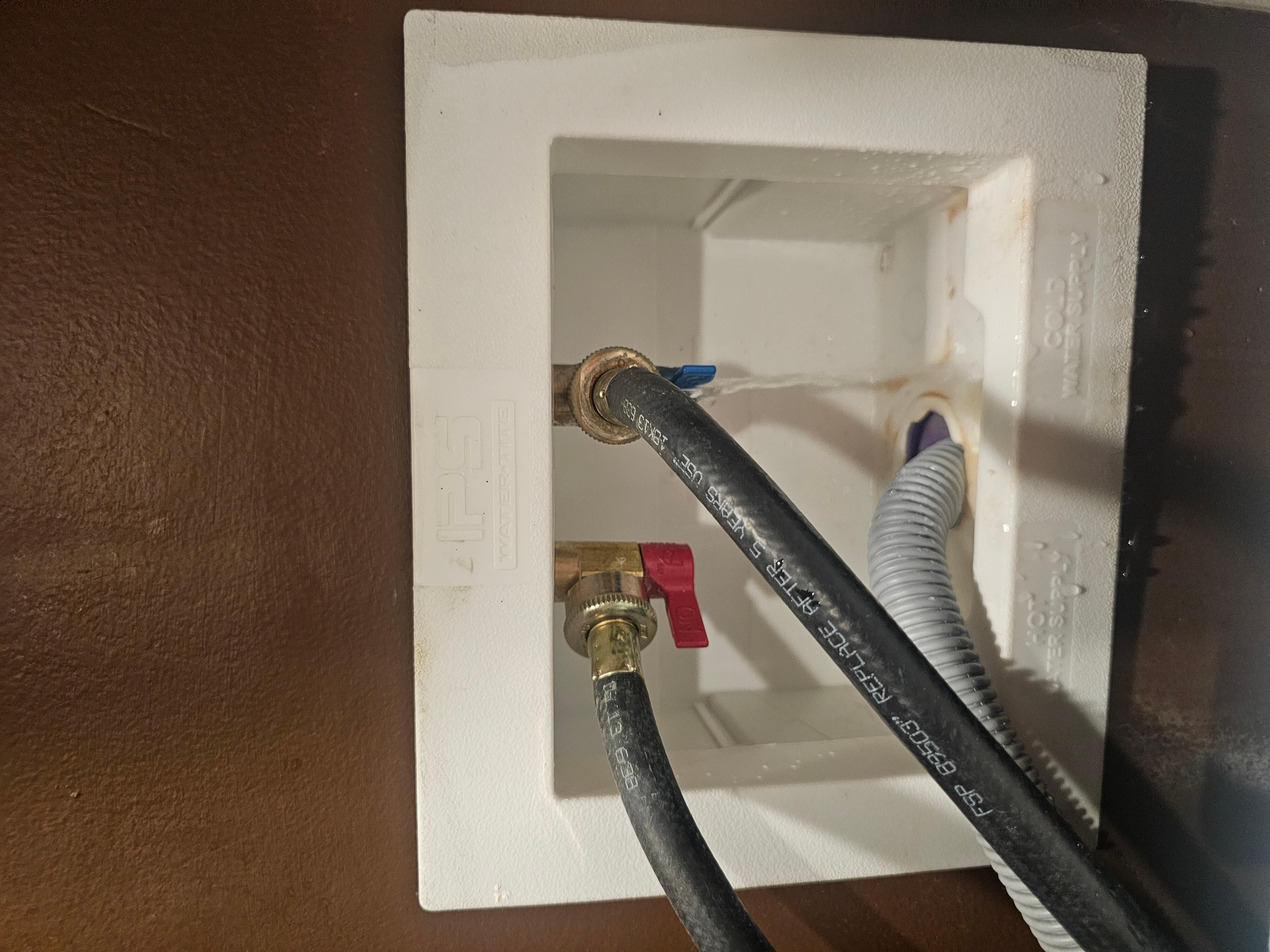 Leaking water