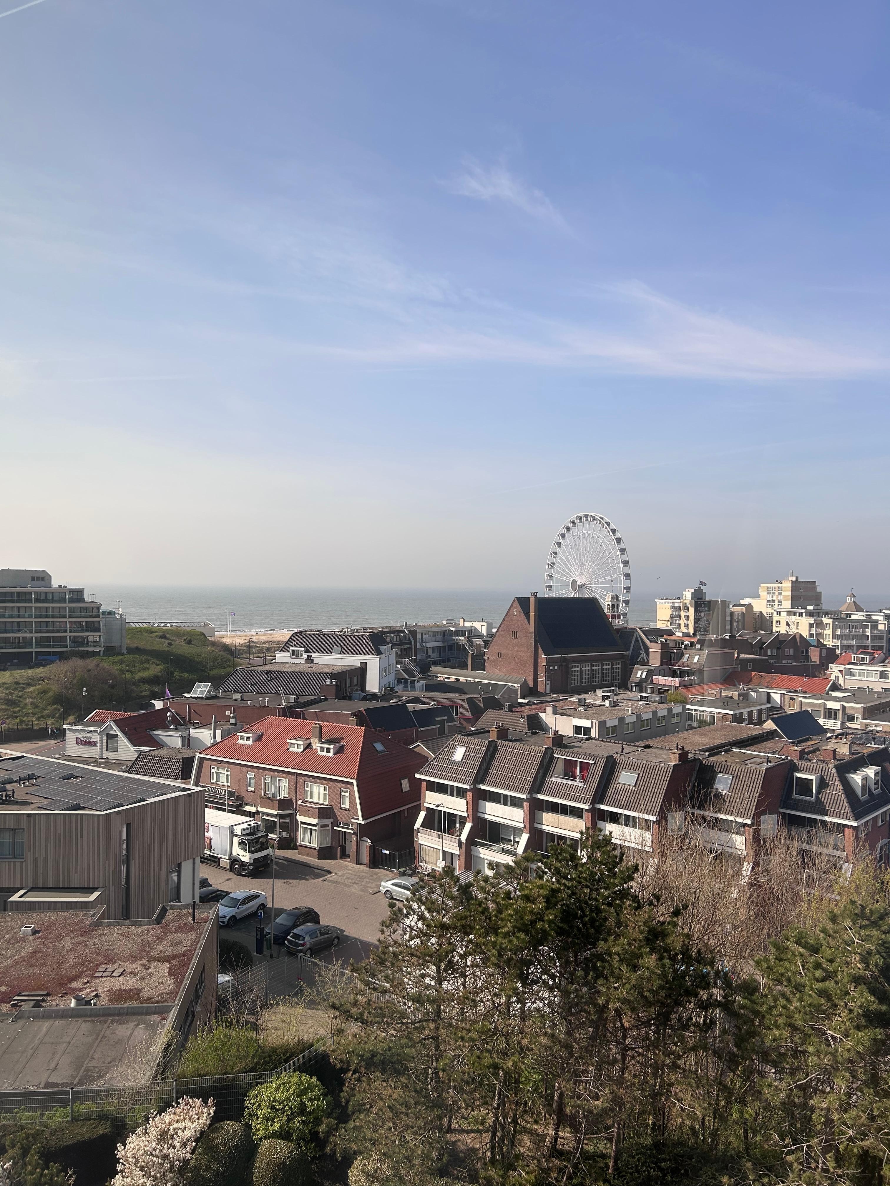 View from our too floor room 