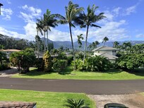 View from front of house