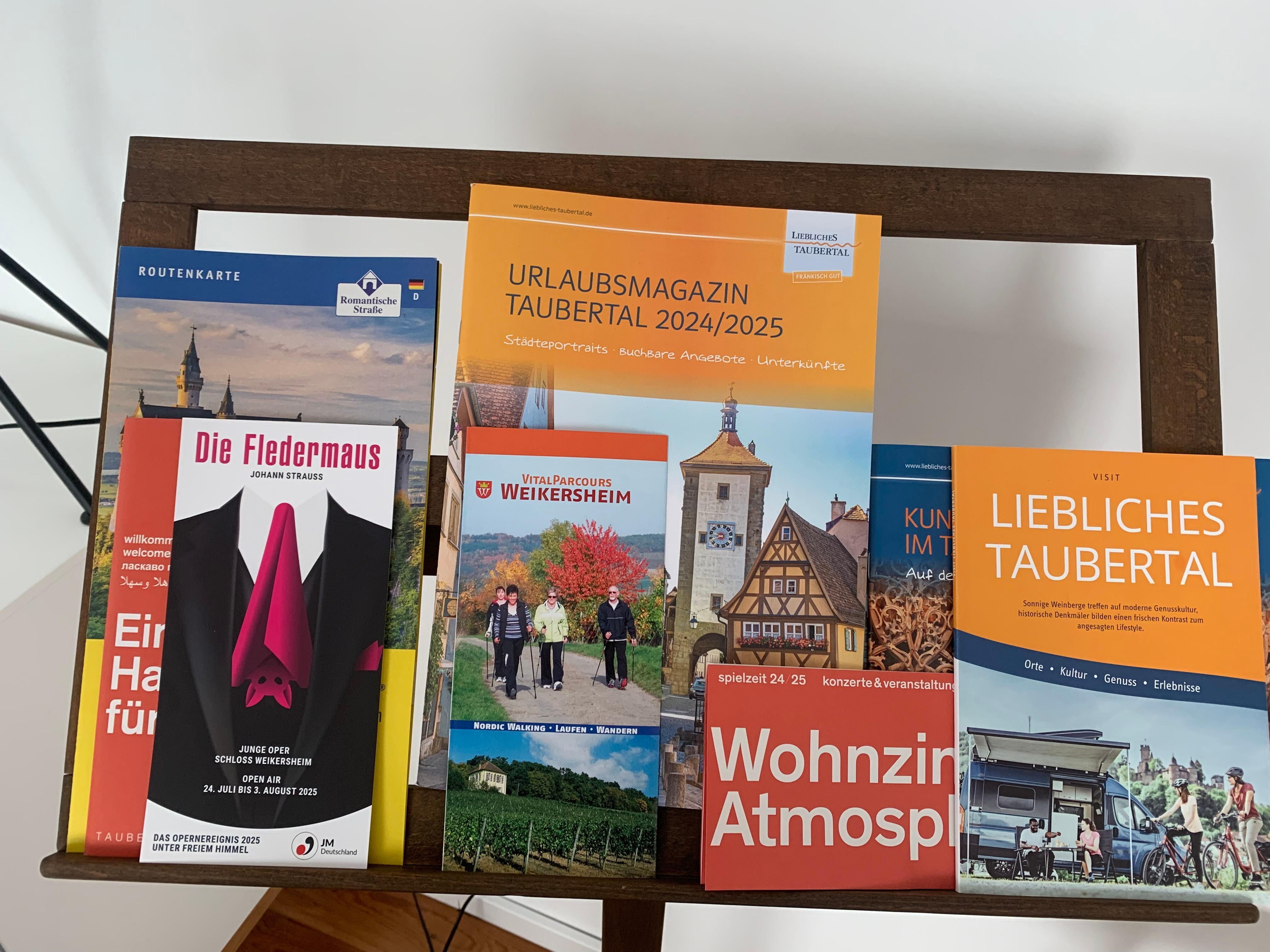 Ein Teil der Infos für Ausflüge