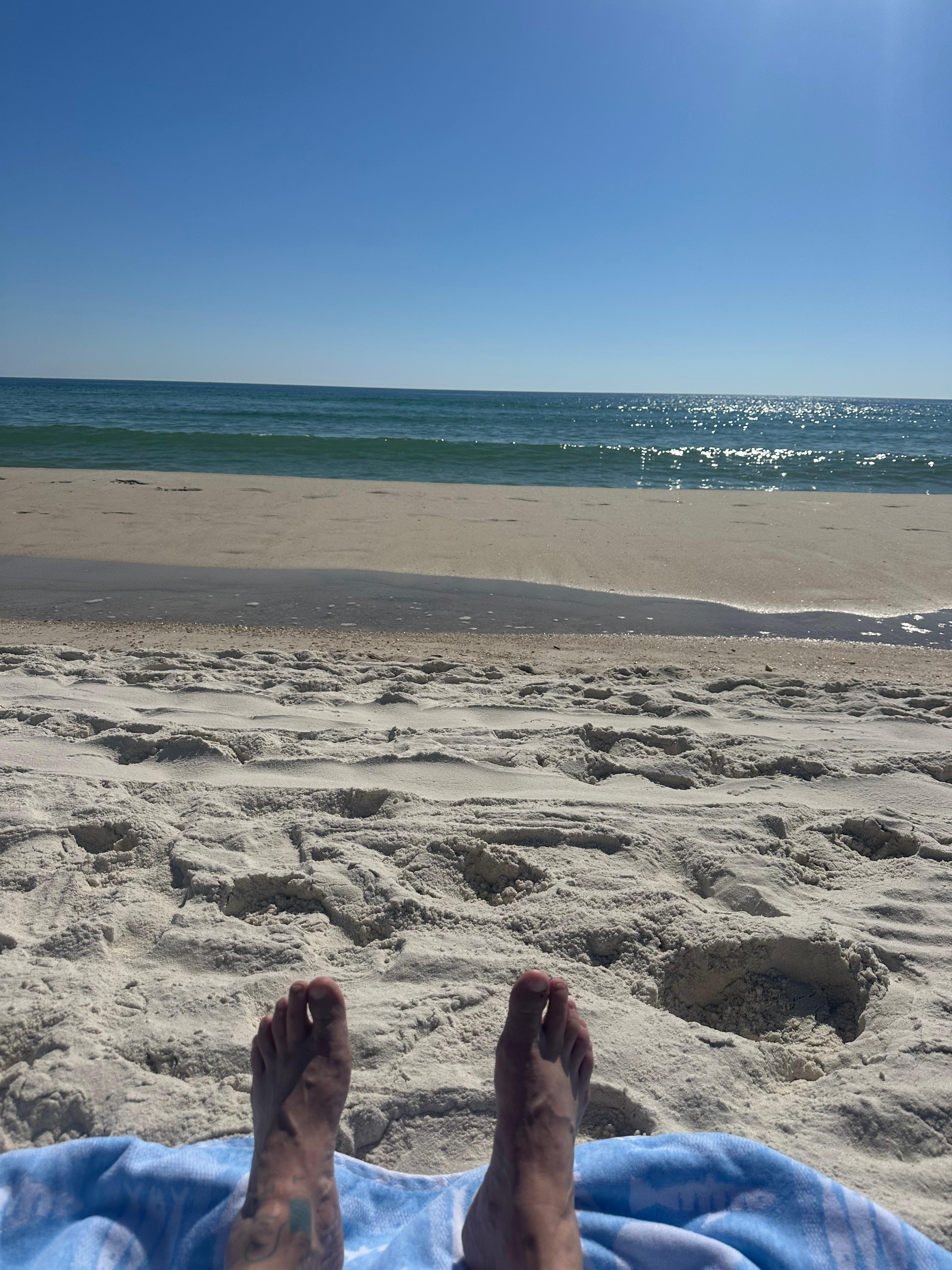 Beautiful safe beach