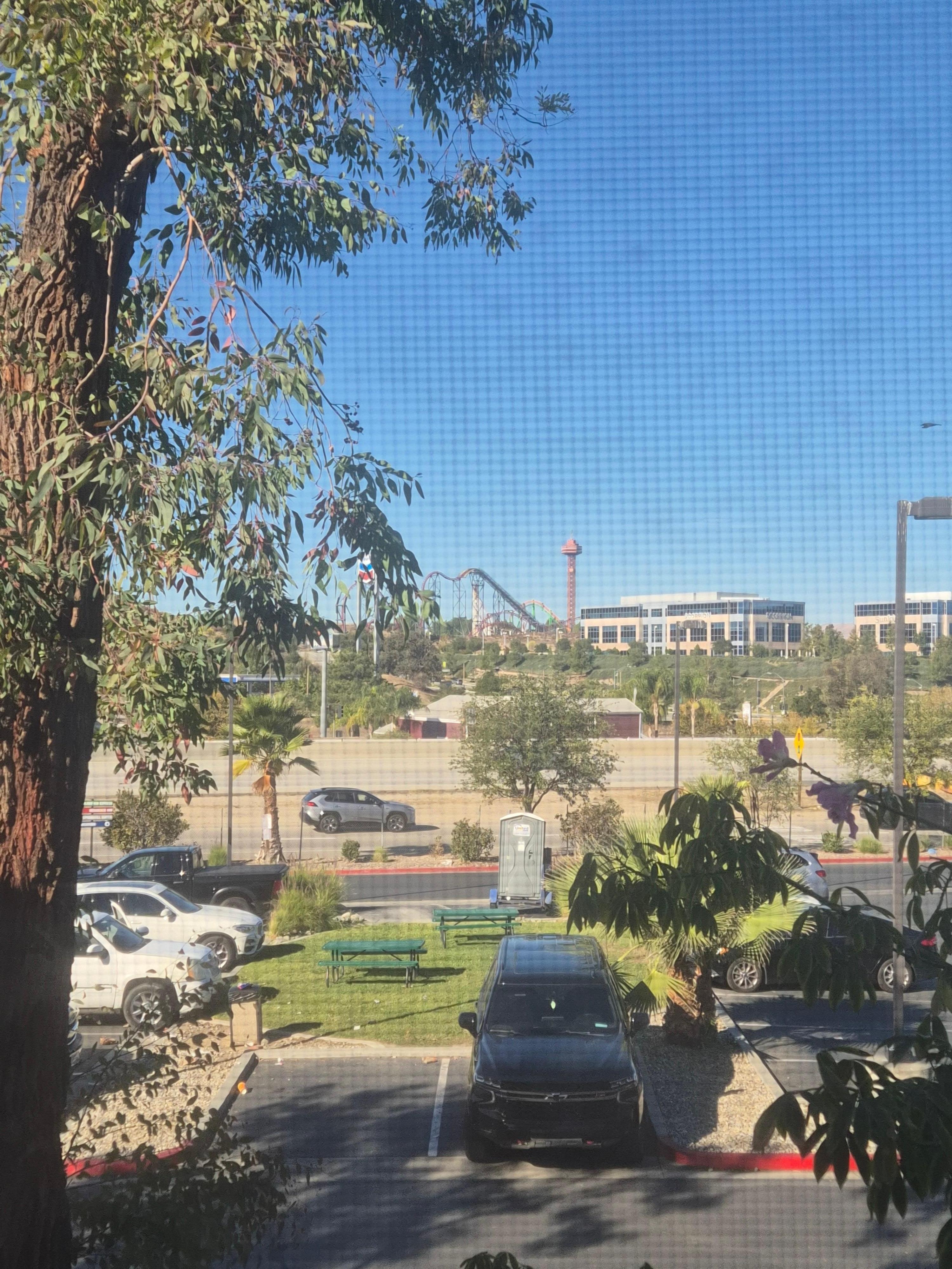 View from room window