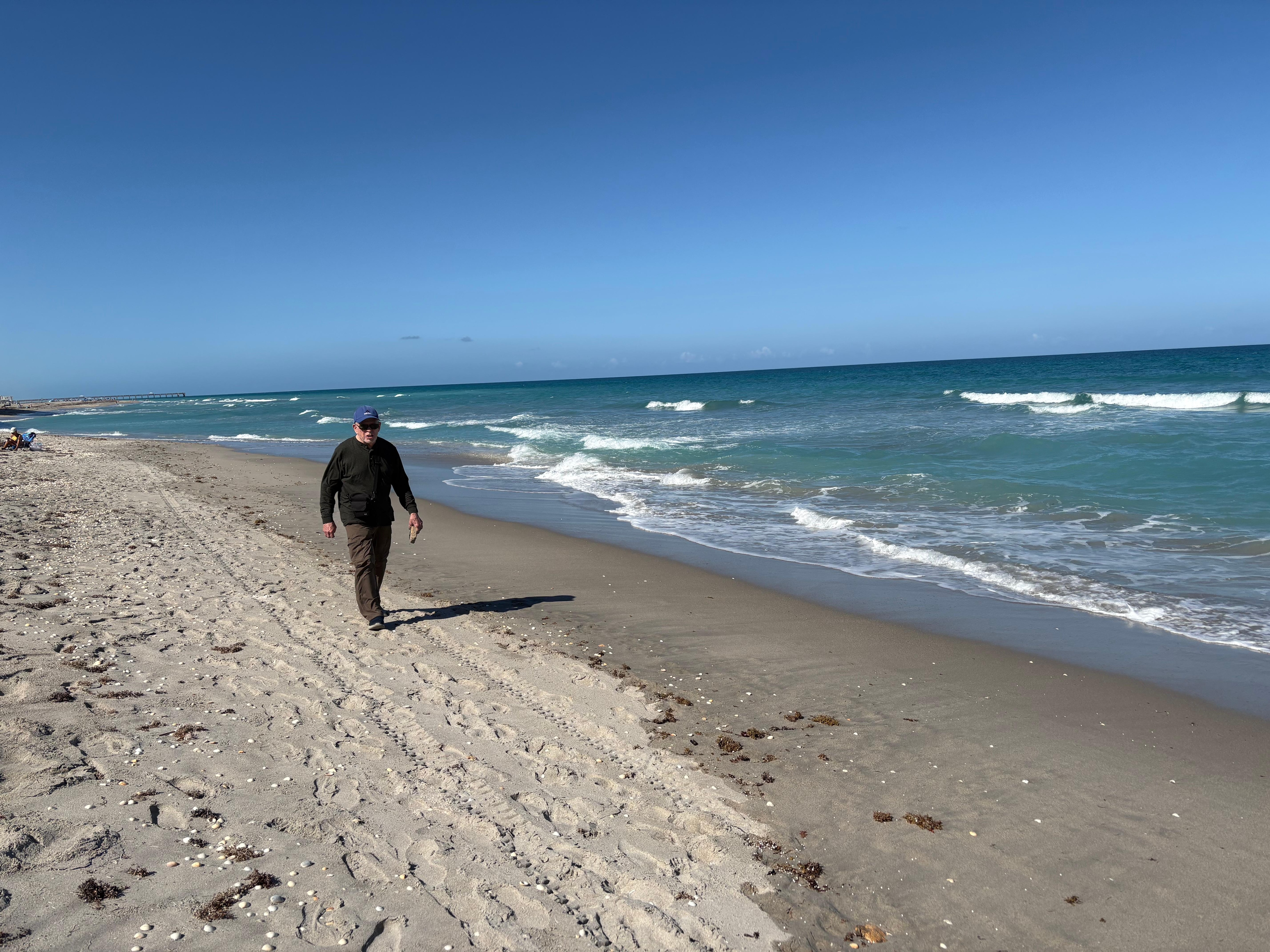 Beach at our Vrbo home