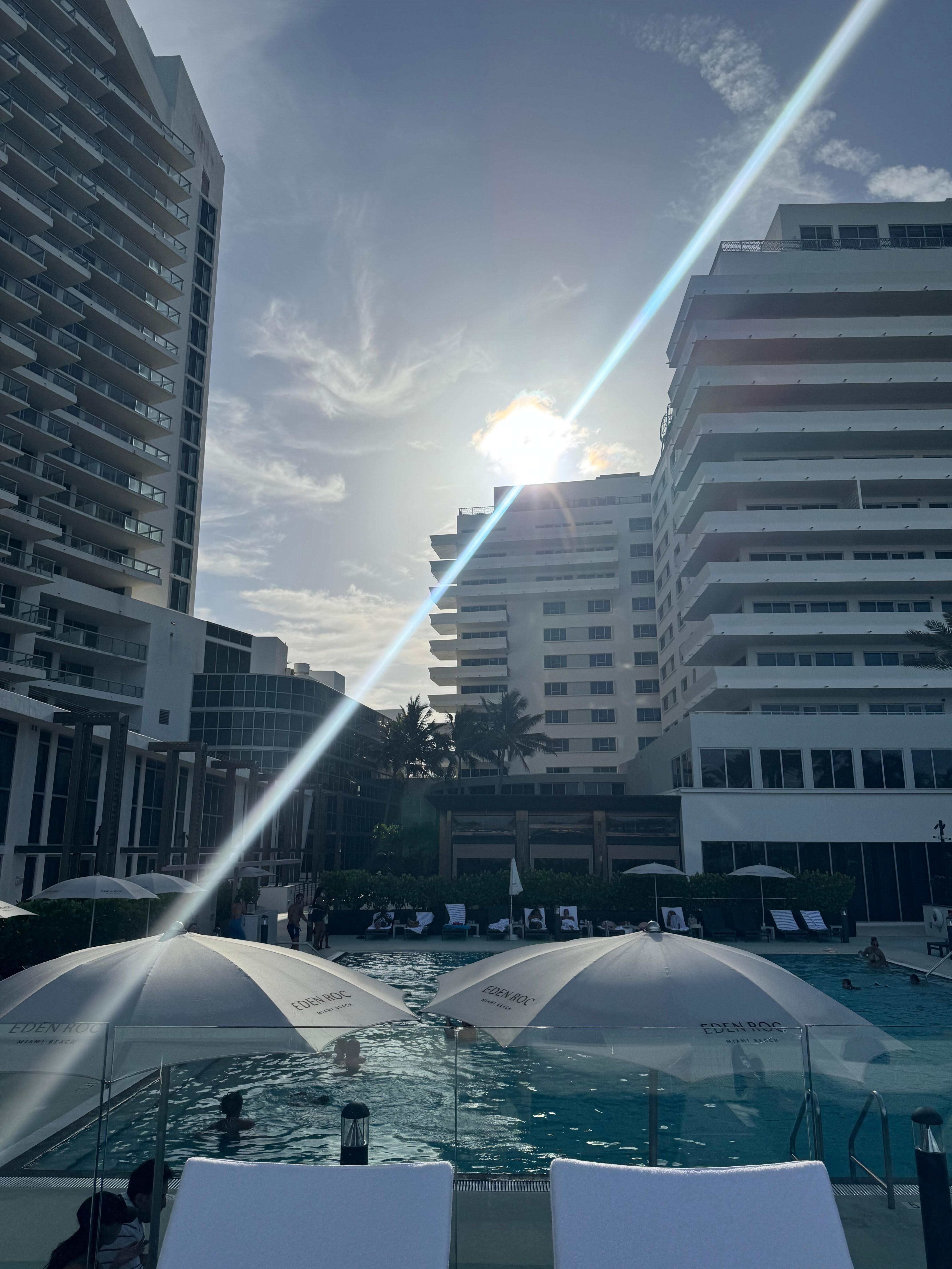 Pool area 