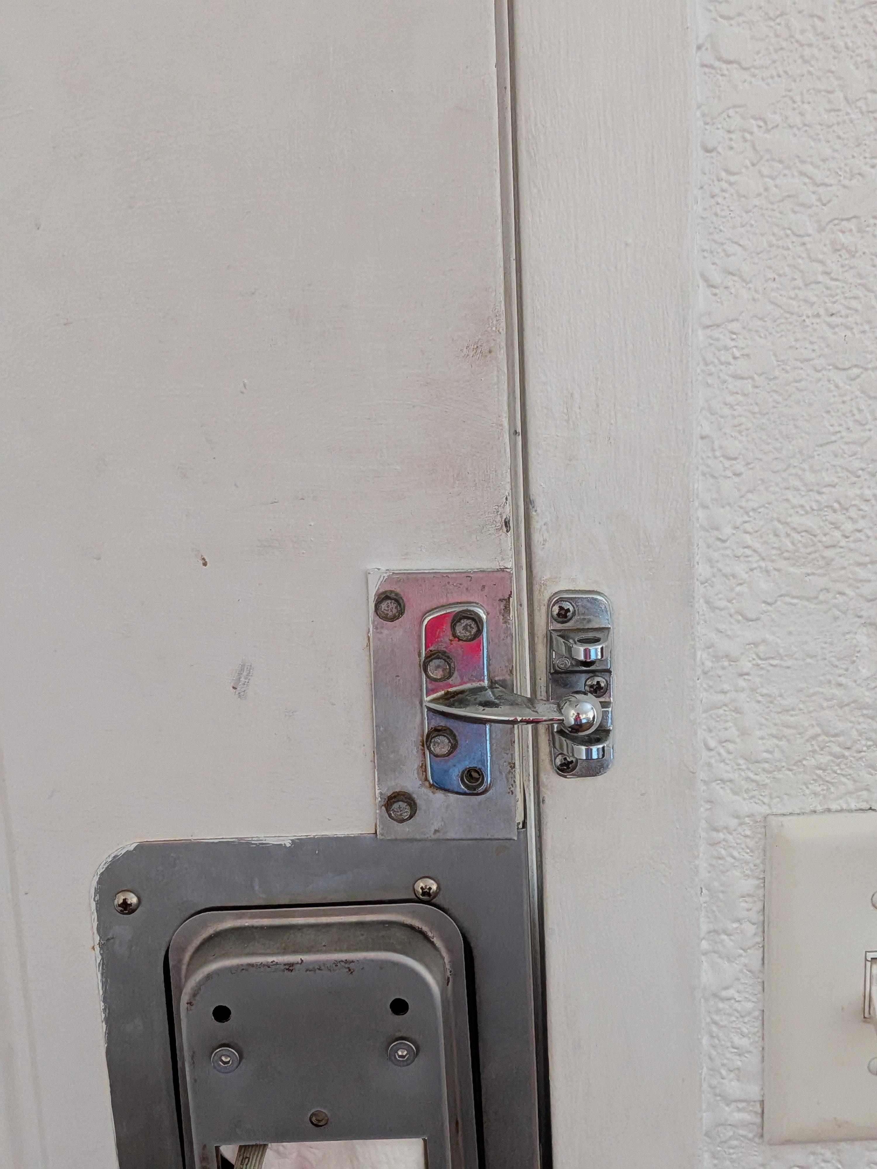 No safety lock. Half gone 