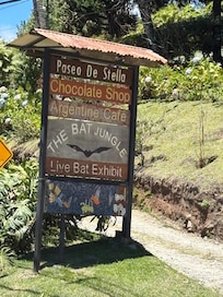 The plaza 5 minutes away with groceries, gift shop and restaurants.