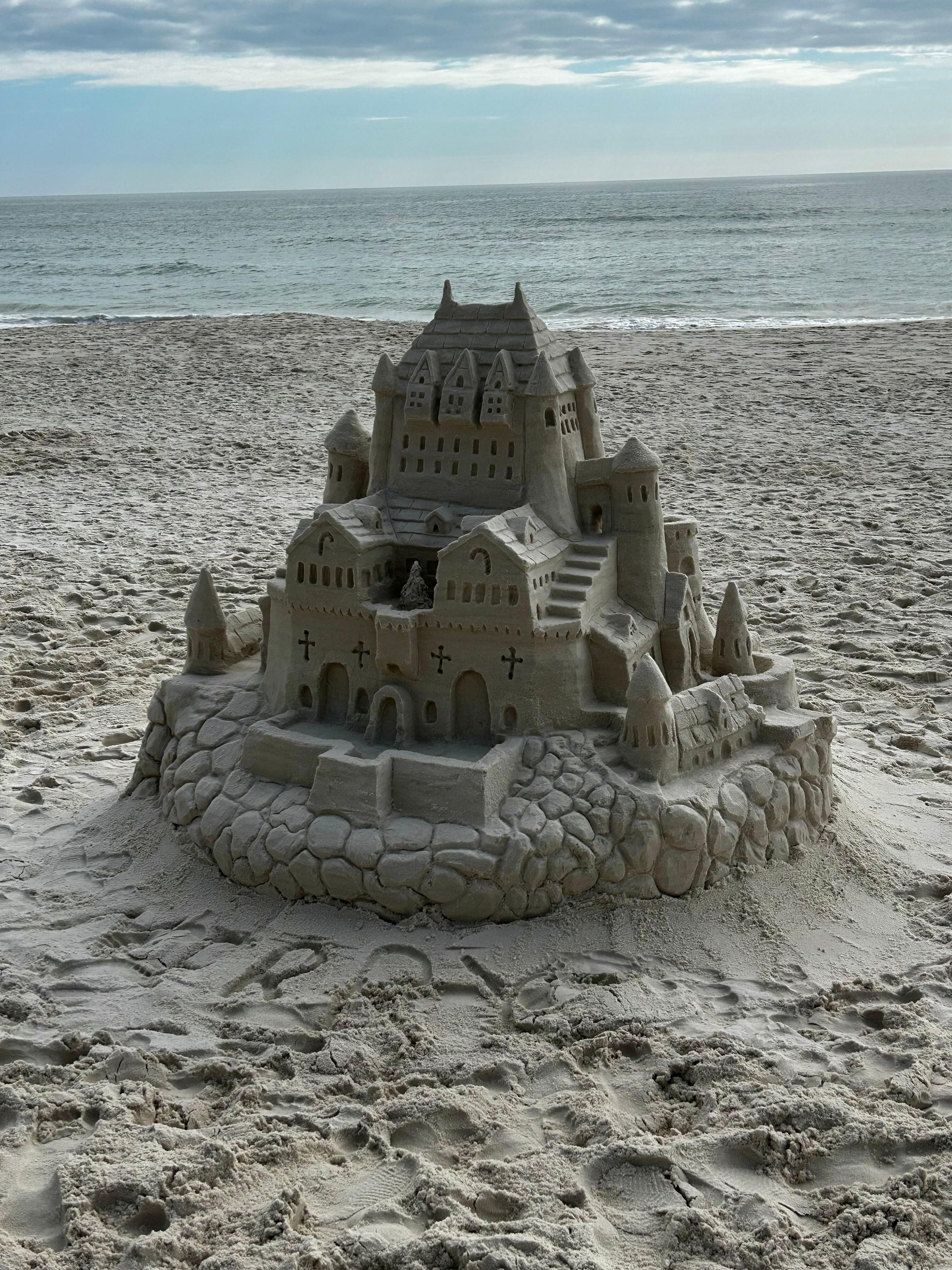 An annual tradition at a building just east of San Carlos