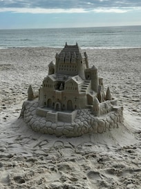 An annual tradition at a building just east of San Carlos