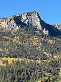 our view from the driveway