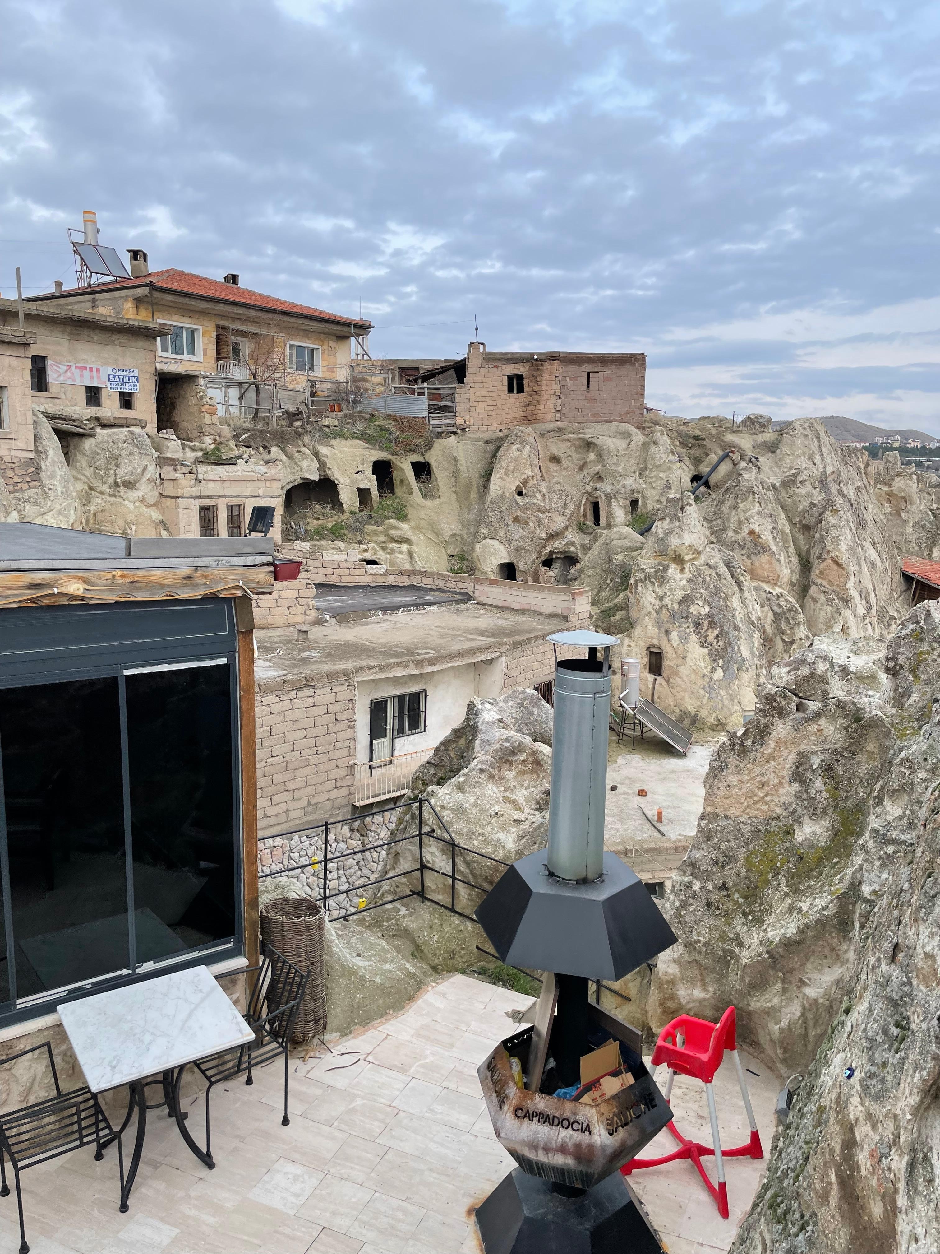 One view from the rooftop. 