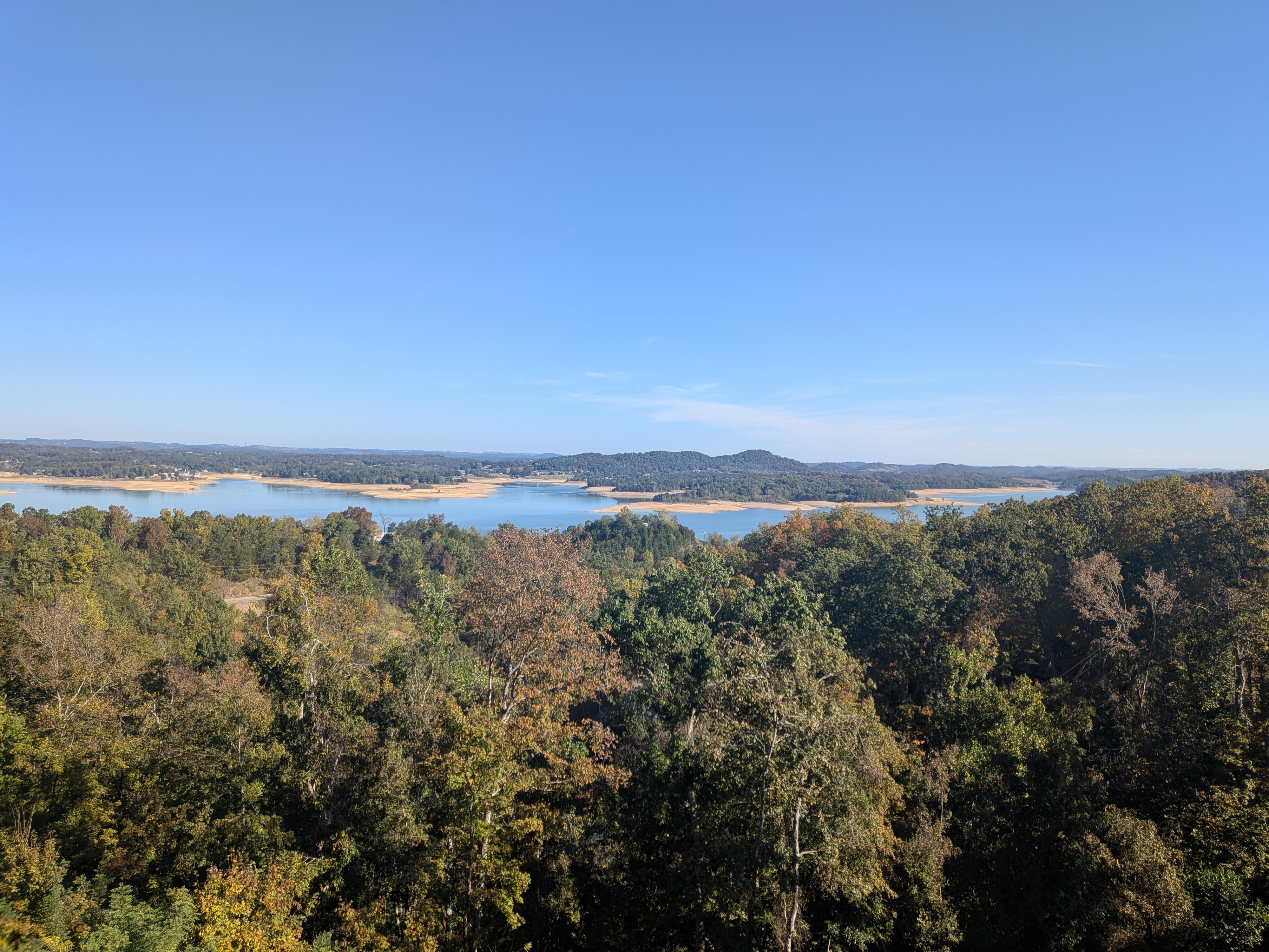 View from a look out point near the property.