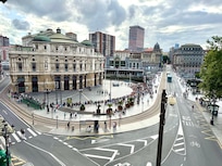 Blick vom Hotelzimmer