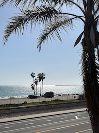 From our private balcony