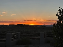 from back patio