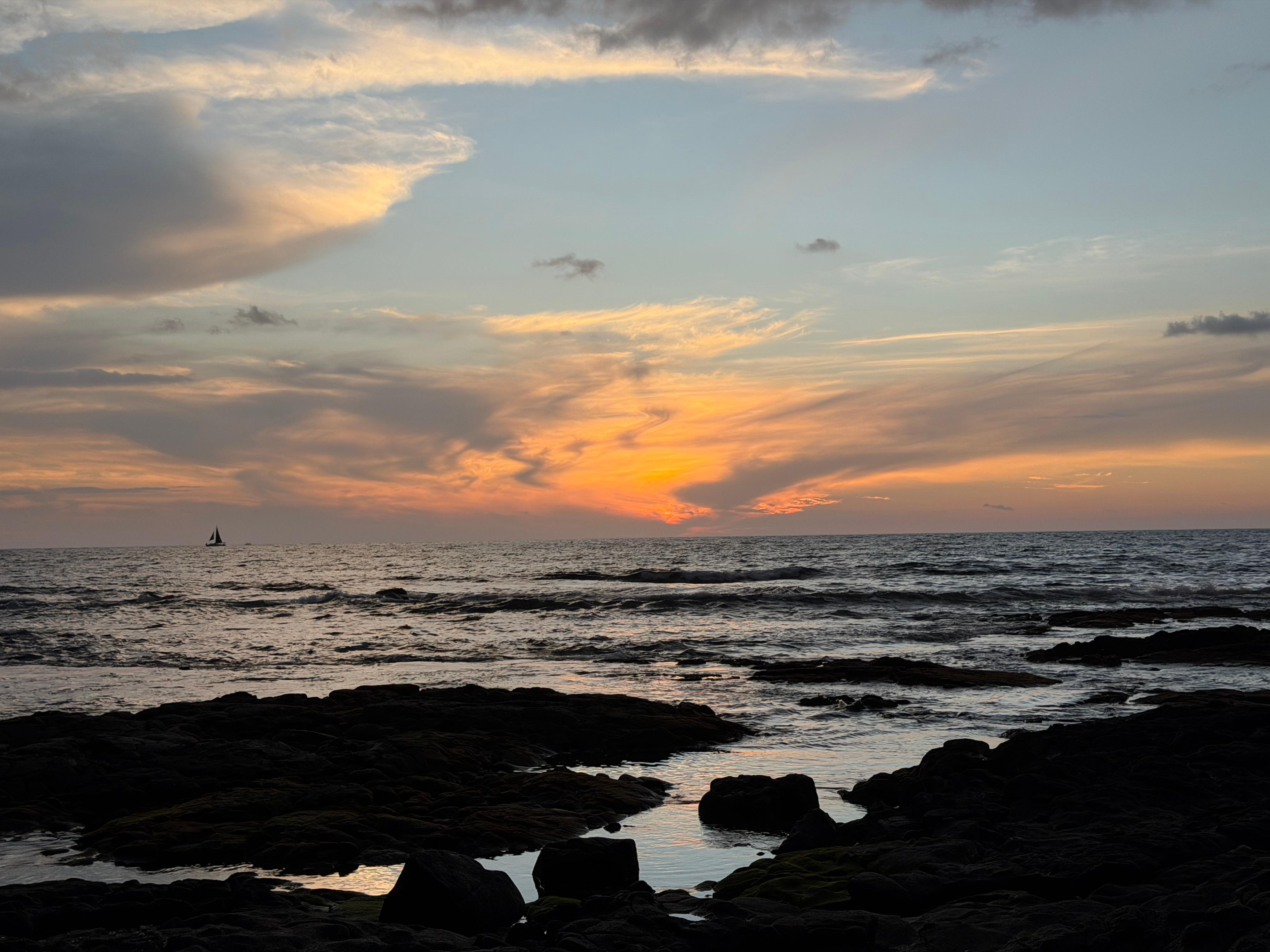 This is the view from the balcony. 