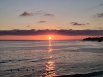 Sunsets and surfers
