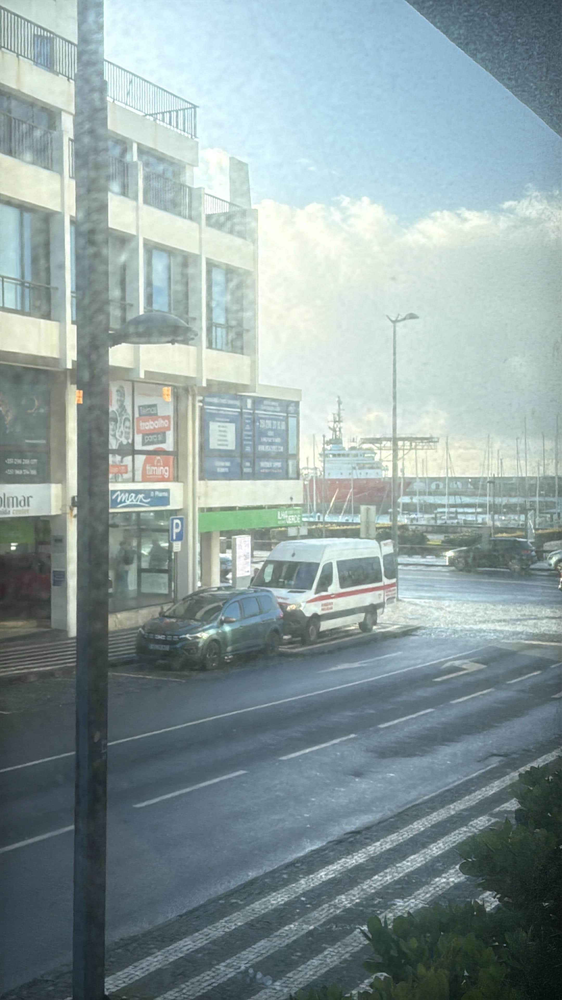 View from breakfast area