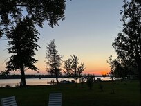 Sunset from the patio
