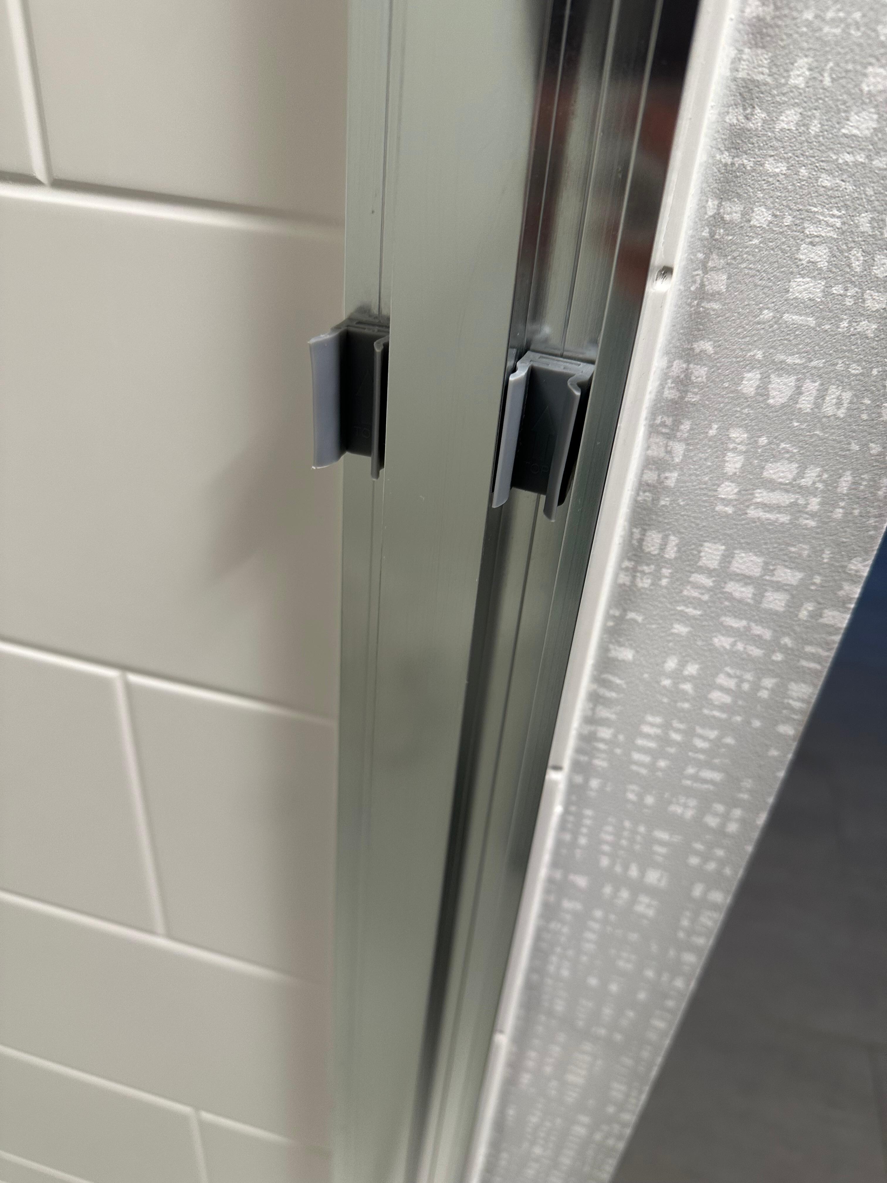 Keeps closing the shower quiet