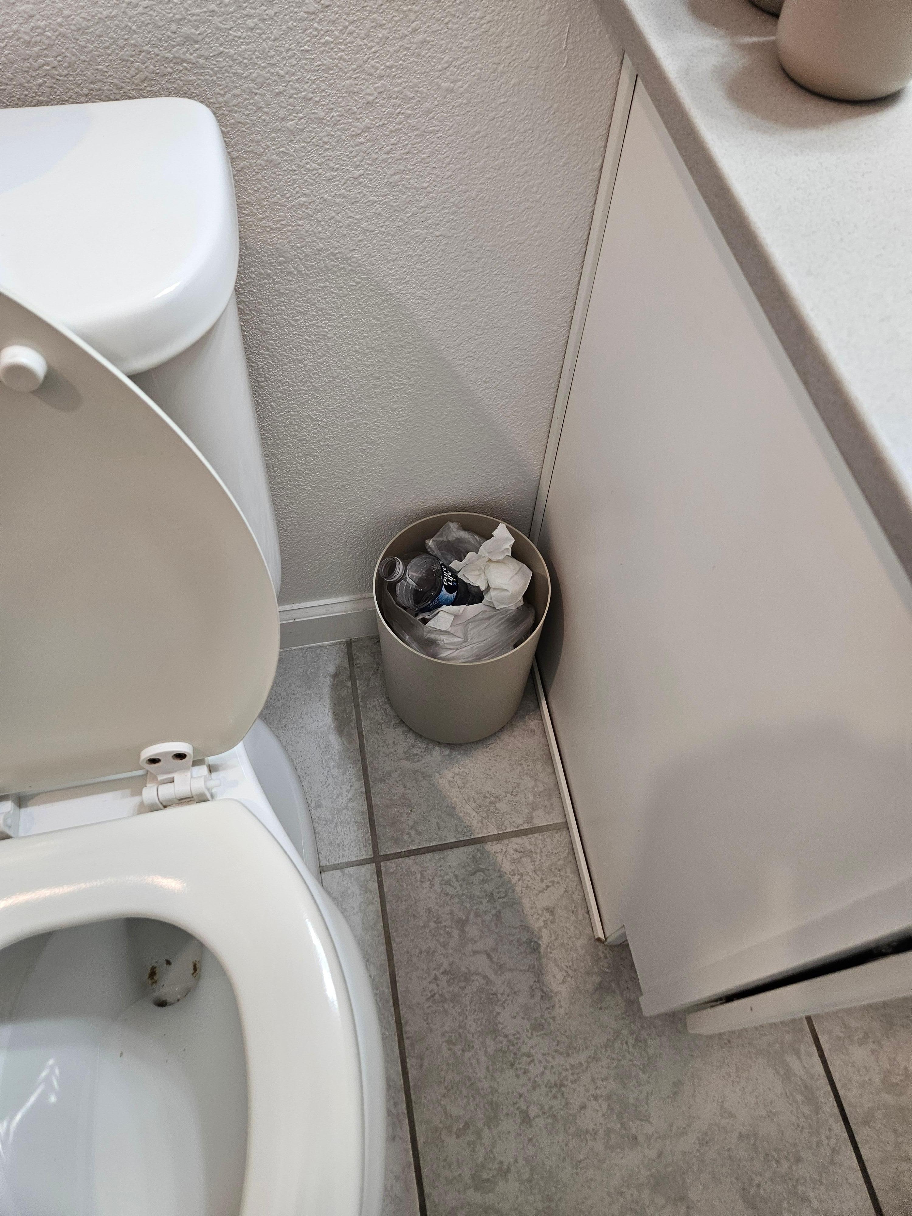 Garbage from previous guest