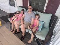 The patio was a favorite of mine. I hung out there every moment we were home.
